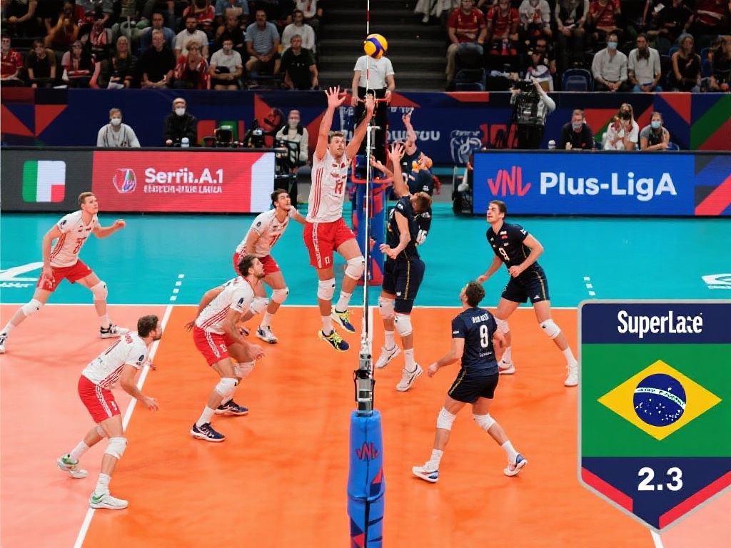 在全球范围内，排球联赛的竞争异常激烈，而联赛的排名