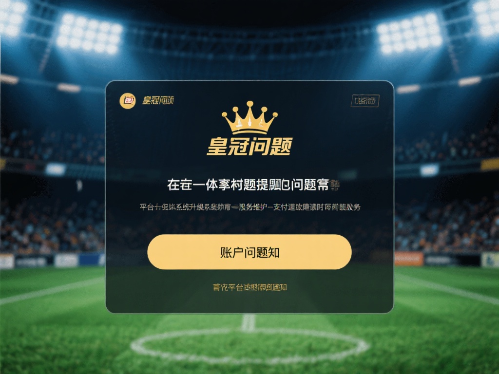 皇冠体育不能提现的原因究竟是什么? (皇冠体育不能提现的原因究竟是什么?深度解析问题根源!) 除了人为因素,技术问题也是导致皇冠体育无法提现的一